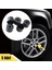 Bijon Kapağı Şifresiz 5 Adet Siyah Seat Alhambra 2011-2015 6X0601173B 1