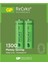 RECYKO 1300 MAH R6 AA ŞARJLI 2Lİ KALEM PİL GP130AAHCE-2EB2 (GPRHC132E000) 1