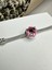 Gümüş S925 Damgalı Ilk Isırıkta Aşk Pembe Donut Charm 2