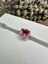Gümüş S925 Damgalı Ilk Isırıkta Aşk Pembe Donut Charm 5