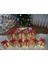 Dekoratif Yılbaşı Özel Yılbaşı Ağacı Altı LED Işıklı Hediye Kutusu Seti (Noel Süsü) 9’lu 3