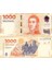 Arjantin Hatıra 1000 Pesos Yabancı Kağıt Para Çil (Unc) Koleksiyon Para 1