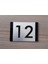 Dekoratif Apartman Kapı Numarası Pleksi-12 1