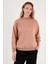 Pamuklu Dik Yaka Basic Örme Sweat Kadın Sweat 5863323 5