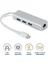 Type C To 3 Port USB 3.0 Hub Çoklayıcı Ethernet Macbook 2