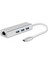 Type C To 3 Port USB 3.0 Hub Çoklayıcı Ethernet Macbook 1