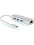 Type C To 3 Port USB 3.0 Hub Çoklayıcı Ethernet Macbook 3