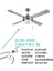 【ayak Koltuk】tavan Vantilatörü Işık Anahtarı Zingear ZE-208S E89885 3 Hız 4 Telli Fan Anahtarı Çekme Zinciri, Fan Işık Anahtarı (Yurt Dışından) 2