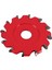 Daire Testere Kesme Bıçağı-1* Oluklu Testere Bıçağı-Kırmızı (Yurt Dışından) 3