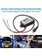 Araç Otomatik Şarj Cihazı Dc Dönüştürücü Modülü 12V - 5V 3A 15W Mikro USB Kablosu ile - Siyah (Yurt Dışından) 3