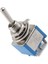 Ac 3A/250V 6A/125V 6 Pin Dpdt Açık/açık 2 Pozisyonlu Mini Geçiş Anahtarı Mavi (Yurt Dışından) 3