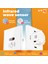 Rovf - Wıfı Akıllı Ir Duvar Işık Anahtarı - Dokunmaya Gerek Yok - Kızılötesi Sensör - Ab Cam Panel Elektrik Gücü Lambası - Tuya Alexa Google Home Için (Yurt Dışından) 2