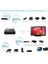 4KX2K HDMI Anahtarı 3x1 3 Bağlantı Noktalı Değiştirici Seçici 3D 1080P ve Kombinasyon 3D ve 4K Desteklenen HDMI 90 Derece ve 270 Derece Adaptör (Yurt Dışından) 5