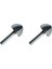 2x Çift Flüt Yuvarlak Uçlu Freze Ucu, 45MM Standart (Yurt Dışından) 1