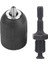 Parça El-Sıkı Chuck Seti Adaptörü Ağır Hizmet Tipi 13MM Anahtarsız Matkap Chuck ile Adaptör Donanım Araçları (Yurt Dışından) 5