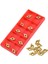 10 Adet DCMT070204 YBC251 Bıçaklar Altın Karbür Uçlar Cnc Torna Kesici Torna Torna Aracı Sıkıcı Bar (Yurt Dışından) 1