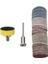 100 Adet 25MM 1 Inç Zımpara Diski Zımpara Diski 100-3000 Grit Kağıt ile 1 Inç Aşındırıcı Cila Pedi Plaka + 1/8 Inç Sap Dremel Döner Alet Için (Yurt Dışından) 1