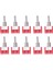 10 x Mini Anlık (Açık)Kapalı(Açık) Geçiş Anahtarı Model Demiryolu Spdt 12V, Gümüş (Yurt Dışından) 1