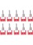 10 x Mini Anlık (Açık)Kapalı(Açık) Geçiş Anahtarı Model Demiryolu Spdt 12V, Gümüş (Yurt Dışından) 2