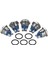 16MM Düz Üst Düğme Anlık Spst Araba Metal Itme Anahtarı (Yurt Dışından) 1