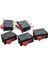 Foot Koltuk Ac 16A/250V 20A/125V Kırmızı Işık Aydınlatmalı Açık Kapalı Spst Tekne Rocker Anahtarı x 5 Adet (Yurt Dışından) 1