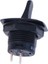 R13-402A Siyah 2pin On-On Korumalı 2 Pozisyonlu Spdt Yuvarlak Geçiş Anahtarı (Yurt Dışından) 2