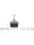 4x Ac 250V/10A 125V/15A Dpdt 6 Pinli Geçiş Anahtarı Siyah+Gümüş (Yurt Dışından) 1