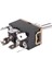 4x Ac 250V/10A 125V/15A Dpdt 6 Pinli Geçiş Anahtarı Siyah+Gümüş (Yurt Dışından) 4