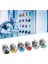 Adet Metal Düğme Anahtarı 2 Pin IP67 Su Geçirmez Işıksız Sıfırlama 12MM (Kırmızı Yeşil Sarı Mavi Bl Metalik) (Yurt Dışından) 2