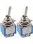 2x Ac 3A/250V 6A/125V 6 Pin Dpdt Açık/açık 2 Pozisyon Mini Geçiş Anahtarı Mavi (Yurt Dışından) 1