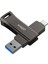 64GB Otg Usb3.2 Metal USB Bellek P629 Titan Gri 2