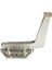 4 Adet Kaz Lüks Mobilya Koltuk Ayağı Metal Krom 17 cm 3