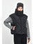Kadın Huni Yaka Oversize Yelek 1