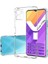 Vivo Y15S Köşeli Şeffaf Anti Shock Silikon Kılıf 1