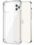 Apple iPhone 15 Pro Max Köşeli Şeffaf Anti Shock Silikon Kılıf 3