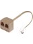 2 Port RJ11 Splitter 2 Li RJ11 Çoğaltıcı Kablolu RJ11 Çoğaltıcı 1