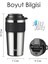 Tkk 630 ml Özel Seri Çelik Mug Kahve Bardağı Pipetli rahat Içim 6 Saat Sıcak 12 Saat Soğuk Termos -2023 630 ml 4