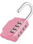 Şifreli Kilit, 4 Haneli Şifreli Asma Kilit Dış Mekan, Okul Kilidi, Spor Salonu Kilidi (Pembe) (Yurt Dışından) 1