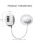 Abrafox Kilidi Prinç Anahtarlı Farklı Asma Kilit-(1-9/16 Inç 40MM 2'li Paket) (Yurt Dışından) 5