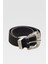 Kadın Siyah Geniş Kovboy Kemer 03383002 3