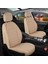 fiat Marea Uyumlu Lüks Deri Oto Koltuk Kılıfı Ön Arka Takım Set Giydirme Model Bej 2