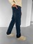 Erkek Baggy Fit Jean Pantolon Lacivert 2