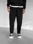 Boyfriend Beli Lastikli Pantolon Siyah 1