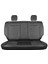 Seat Arona Uyumlu Deri Oto Koltuk Kılıfı Ön-Arka 5li Set Original Seri Siyah-Beyaz 2