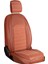 renault Megane 3 Uyumlu Deri Oto Koltuk Kılıfı Ön-Arka 5li Set Original Seri Tarçın 4