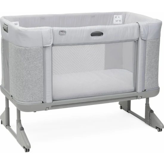 Chicco NEXT2ME Forever Co-Sleep.cot Ash Grey cc