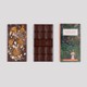 Choccom Yılbaşı Özel Süslemeli El Yapımı  6'lı Tablet Çikolata Seti