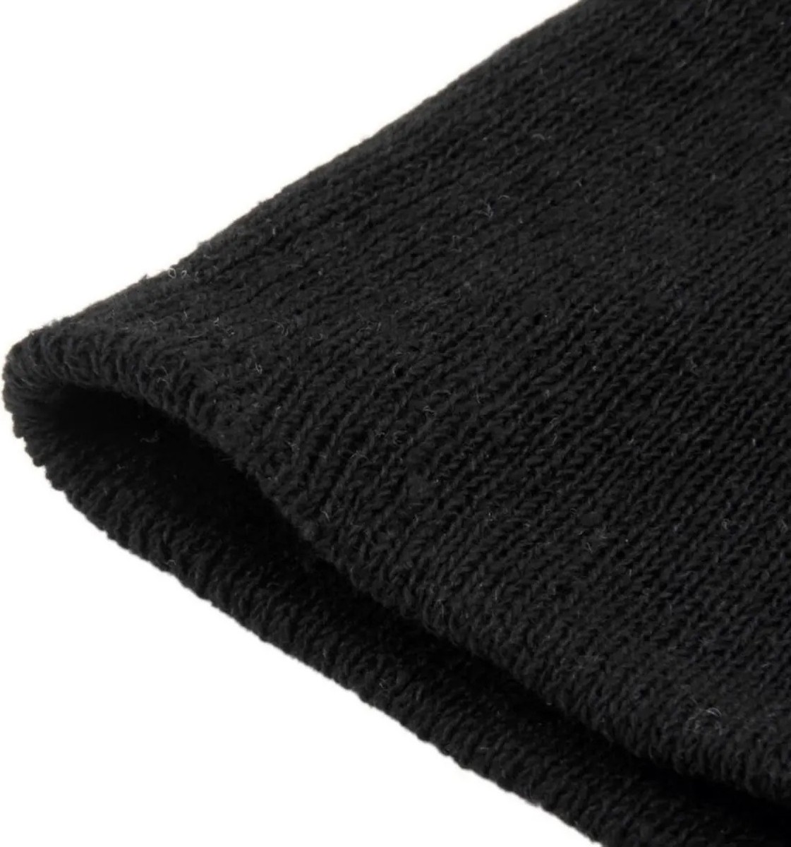 Belifanti Collection Örme Triko Unisex Siyah Kar Maskesi Renk Siyah görsel 5