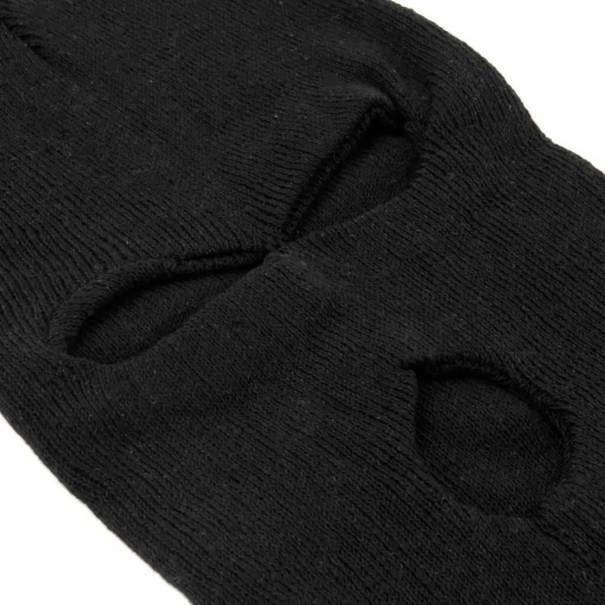Belifanti Collection Örme Triko Unisex Siyah Kar Maskesi Renk Siyah görsel 4