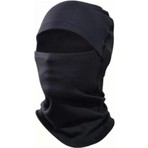 Hipatya Termal Kar Yüz Maskesi Unisex Pamuklu Balaklava Siyah Renkli Nefes Alabilir Kumaş